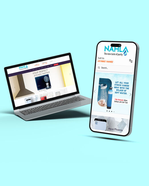 Nahla Website Design