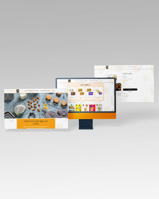 TRUSNAX Website Design